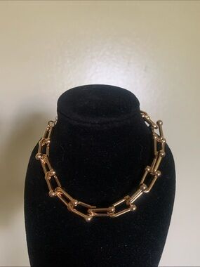 Gold-Tone Link Bracelet for Women